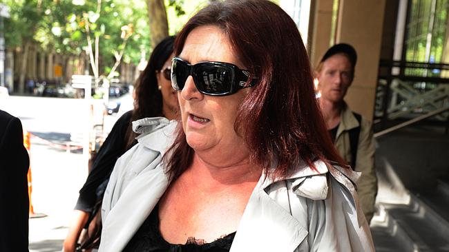 Wendy Peirce at the Melbourne Magistrates Court. Picture: Ellen Smith