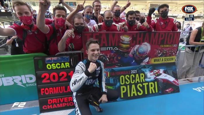 Oscar Piastri is the F2 champion.