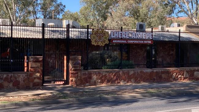 The Lhere Artepe office building. Picture: ABC Alice Springs / Paul Serratore