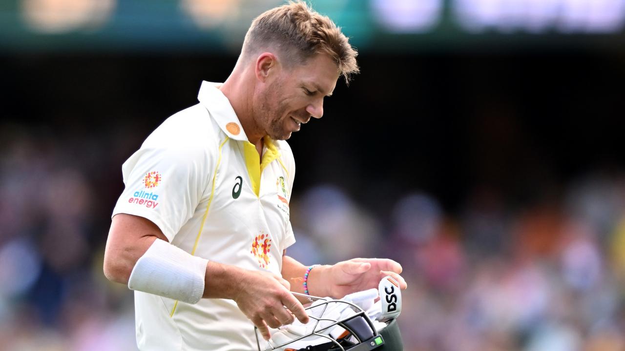 David Warner is struggling to find form. Picture: Getty Images