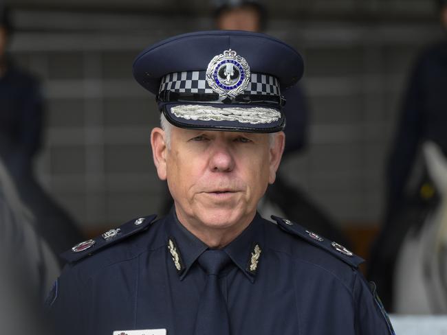 SEPTEMBER 25, 2024SAPOL Mounted Operations Unit moving into their new home at Gepps cross. Commissioner Grant Stevens Picture : RoyVPhotography.