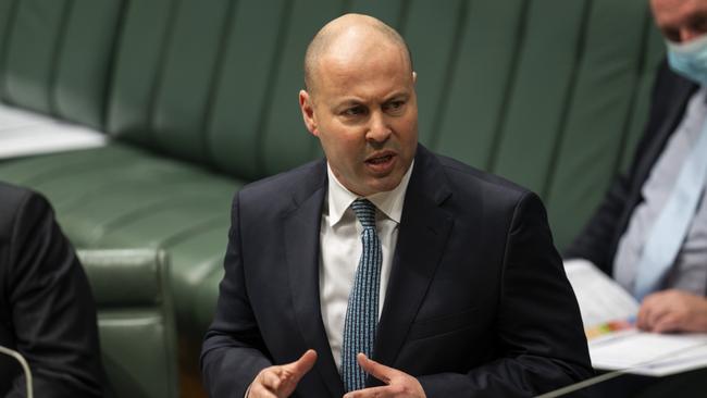 Treasurer Josh Frydenberg. Picture: NCA NewsWire / Martin Ollman