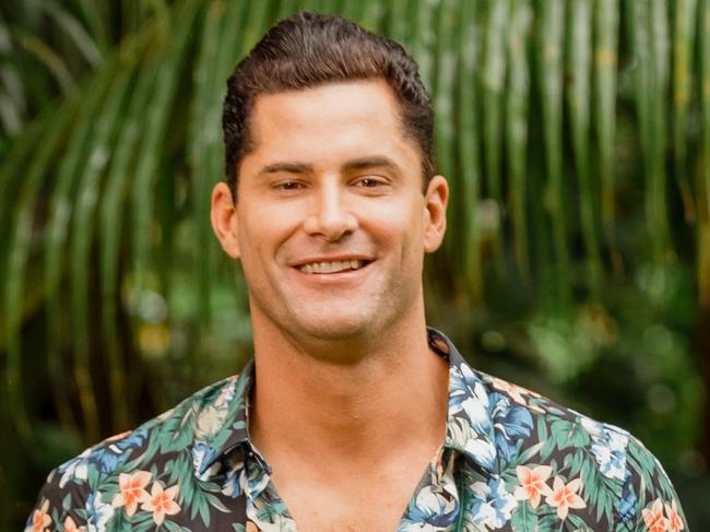 Jamie Doran on Bachelor in Paradise. Supplied.