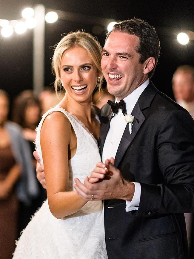 Sylvia and Pete on their wedding day in 2017. Source: Peter Stefanovic/Instagram