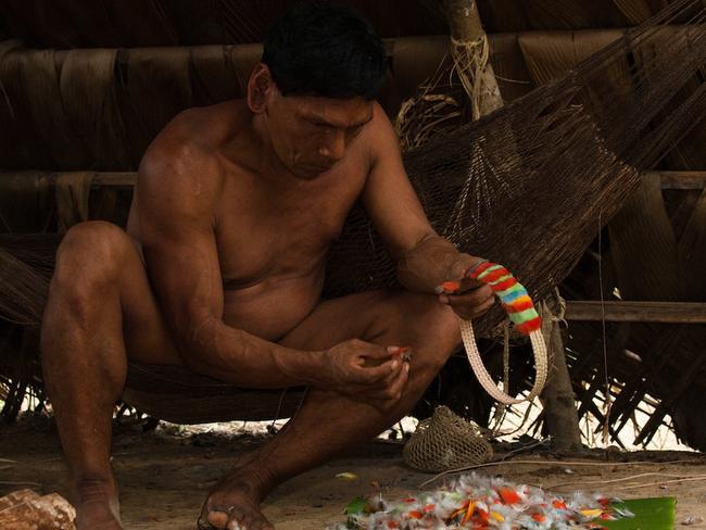 The lives of the Huaorani people in the Ecuadorean Amazon jungle. Picture: Pete Oxford /mediadrumworld.com/australscope