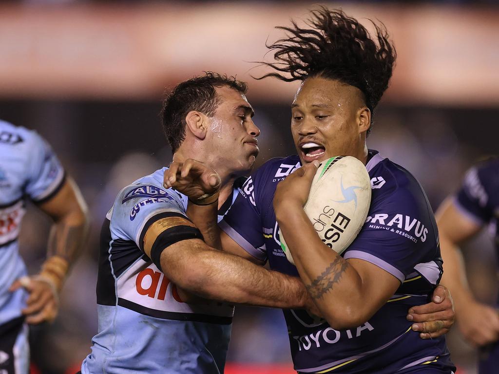 Luciano Leilua is making an impact for the Cowboys. Picture: Mark Kolbe/Getty Images