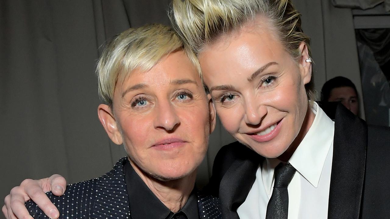 Ellen DeGeneres and Portia de Rossi. Picture: Charley Gallay/Getty Images for Netflix