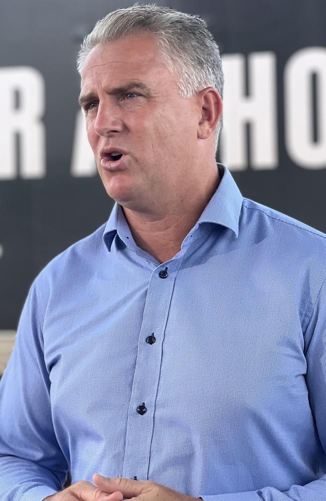 New Infrastructure Minister Joel Bowden confirmed legal action had been taken against Claravale Station owners, Top End Pastoral Company. Picture: Fia Walsh