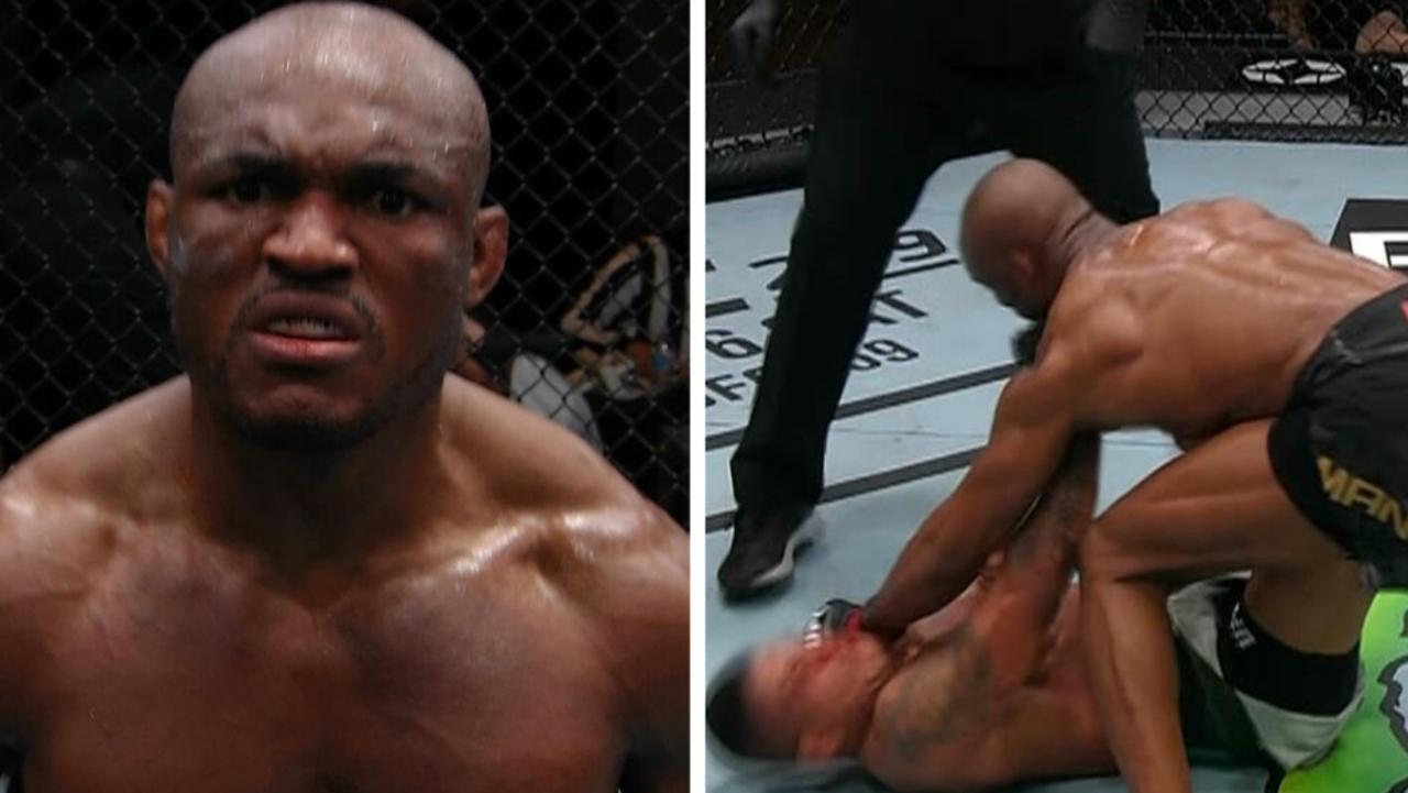 Kamaru Usman defeated Gilbert Burns to defend his welterweight belt.