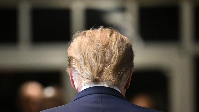 Donald Trump harangued the Judge during the trial. (Photo by ANGELA WEISS / AFP)