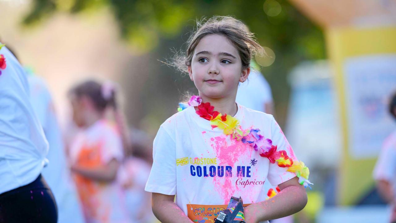 Fun from the 2023 Gladstone Colour Me Capricorn fun run for the RACQ CapRescue. Photos: Cherryandjun Photography