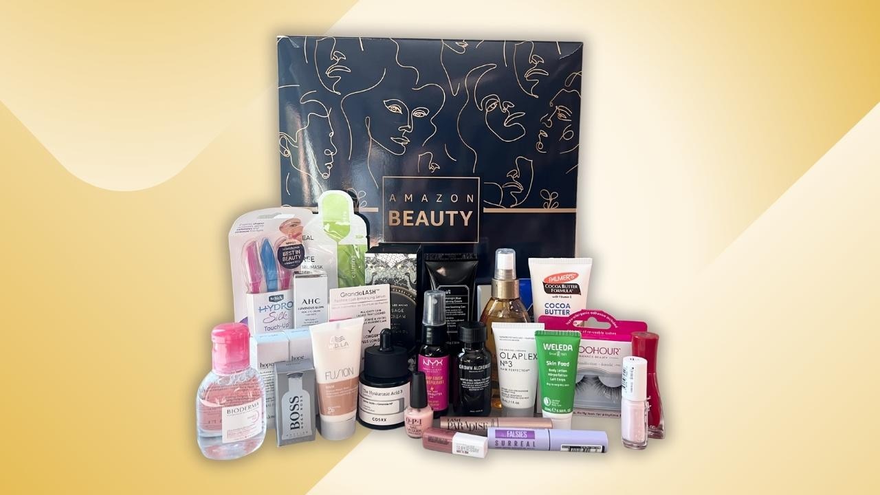 Amazon’s 2023 Beauty Advent Calendar for Christmas is back and better than ever. Picture: news.com.au checkout/Marina Tatas