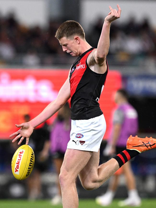 Angus Clarke has made a bright start to his AFL career.