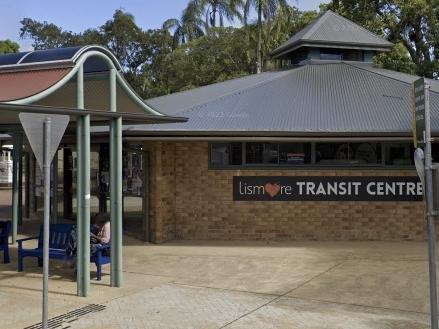 The outside of Lismore Transit Centre. Picture: File