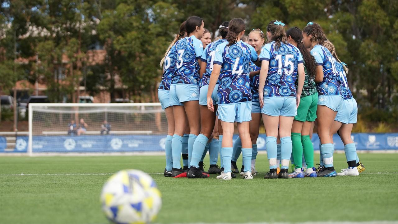 2023 NAIDOC Cup action. Photo: Football NSW