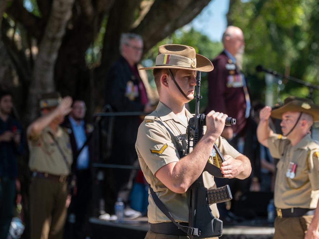 ANZAC Day Mackay Friday 25 April 2025 Picture:Michaela Harlow