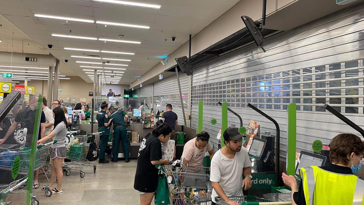 The doors of a Alice Springs supermarket were closed in recent weeks over concerns for shoppers’ safety. Picture: Facebook