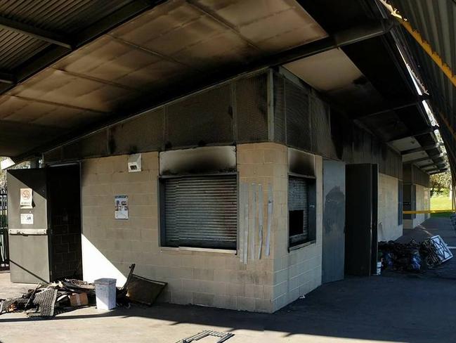 Newbury Bulls Soccer clubhouse at Stanhope Gardens was destroyed by fire in July ago.