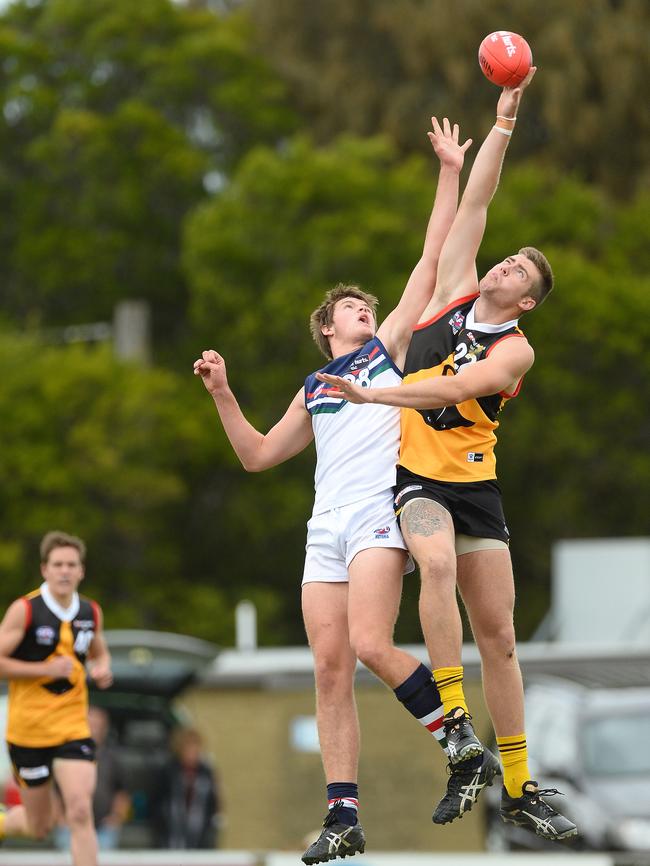 Towering Dandenong Stingrays ruckman  Jayden Bubb will boost Emerald’s bigman stocks.