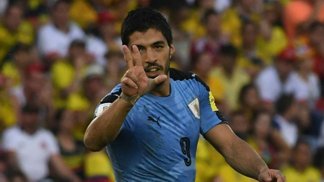 Uruguay striker Luis Suarez.