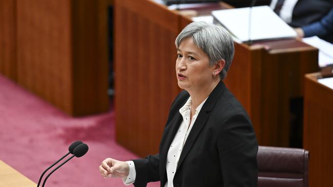 Foreign Minister Penny Wong. Picture: Martin Ollman/NewsWire