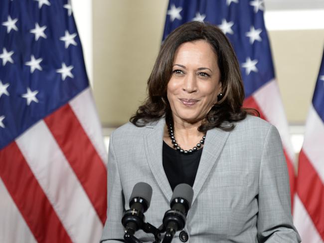 Kamala Harris will take the reins if Joe Biden dies or cannot complete his term.