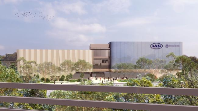 The new $88m sports science hub to be built at Mile End by the South Australia government and UniSA. Picture: Supplied