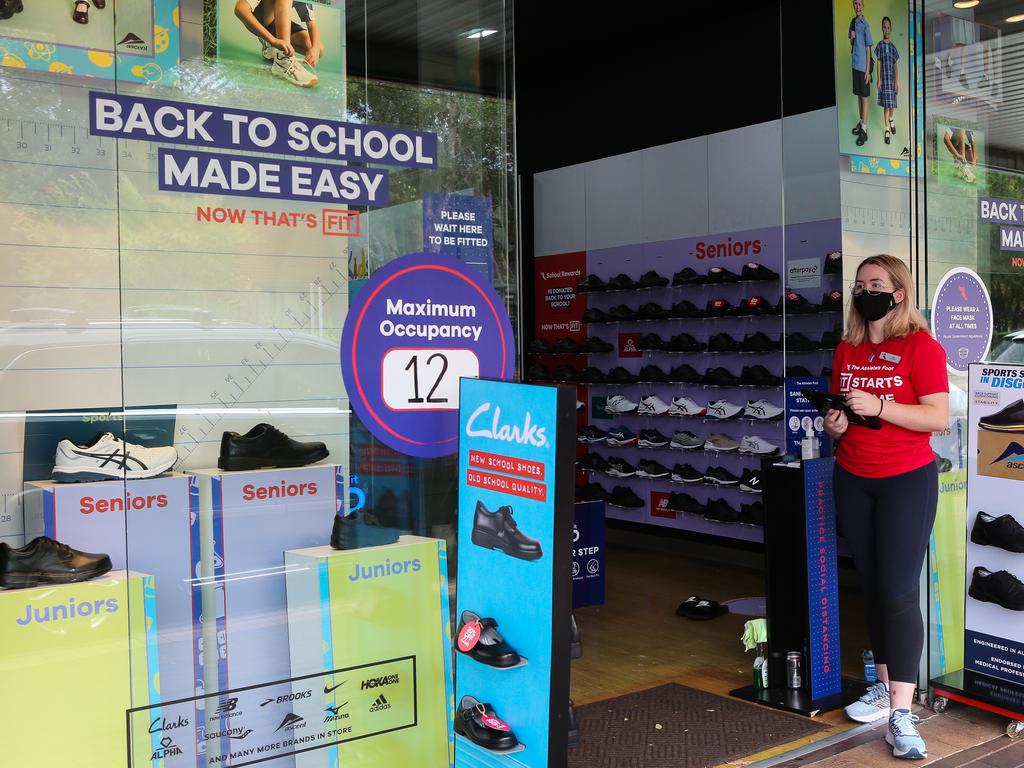 Accent Group has more than 700 stores and includes chains such as Platypus, Hype and The Athletes Foot. Picture: NCA NewsWire/Gaye Gerard