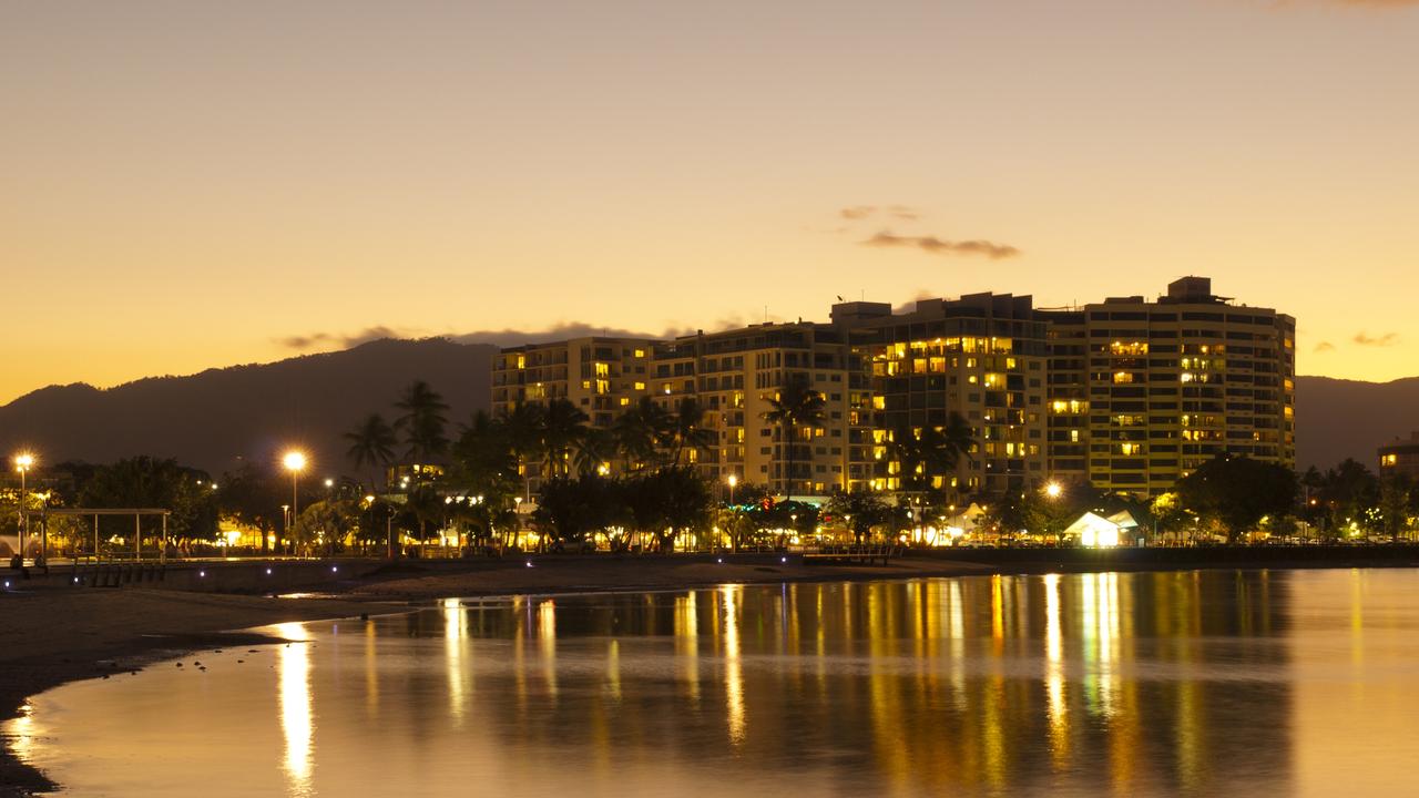 Cairns may seem glamorous at night, but Waterfront panorama by night, but Cairns Child Protection and Investigation Unit have uncovered a seamy underbelly where minors are exploited. Picture: Supplied
