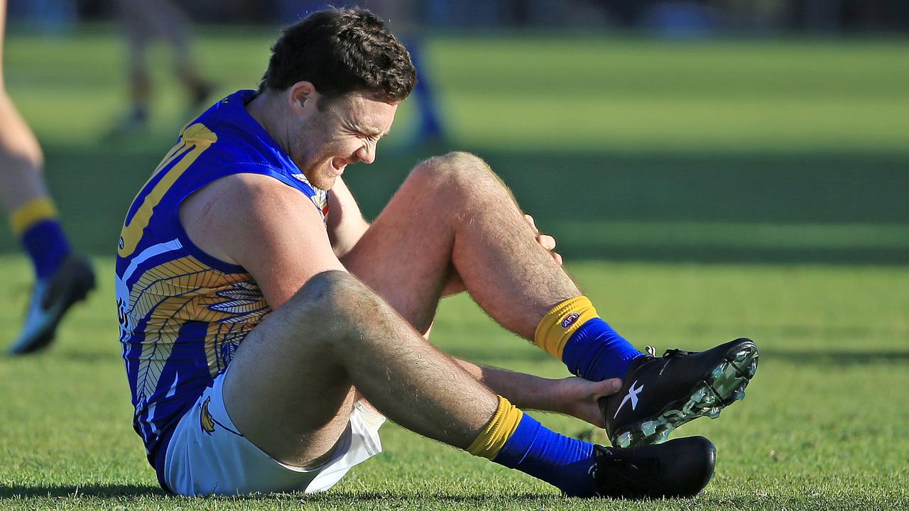 Jeremy McGovern will begin pre-season training on a modified program. Picture: Mark Stewart