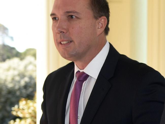 Immigration Minister Peter Dutton said the PM was ‘rock solid’ in his support.