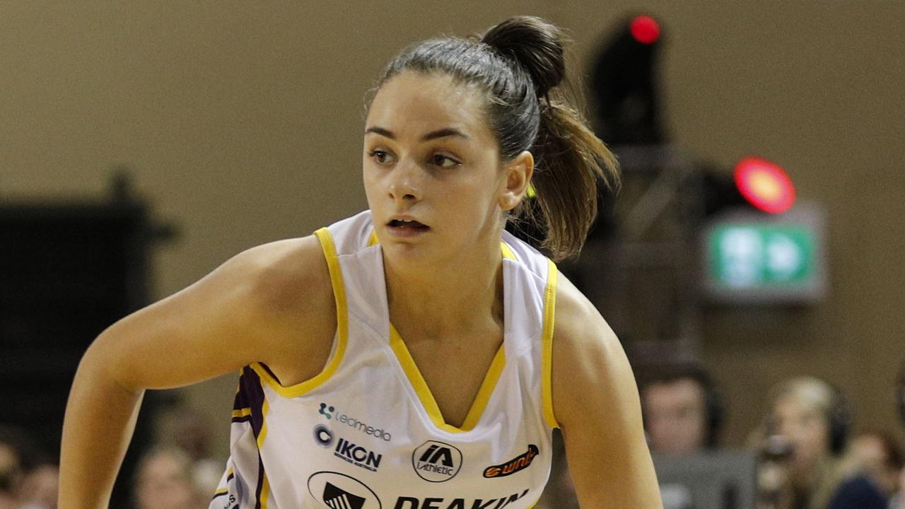 Monique Conti in action for the Melbourne Boomers. Picture: AAP