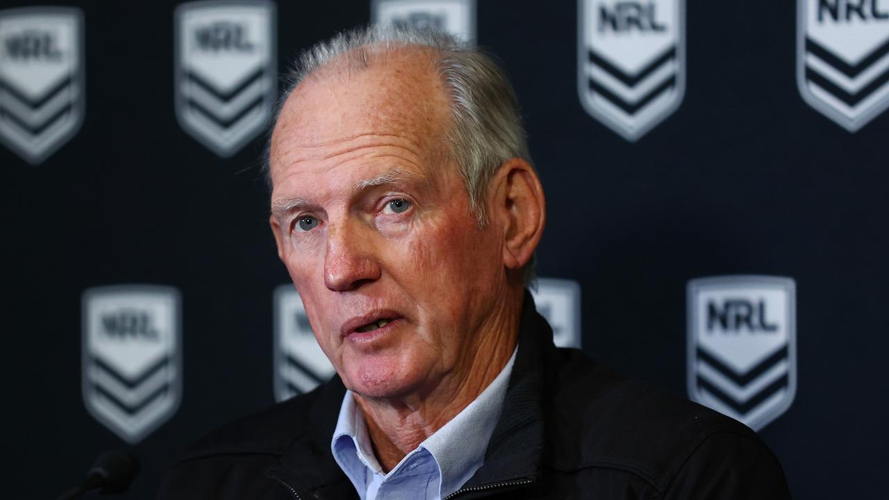 Dolphins coach Wayne Bennett. Picture: Getty Images