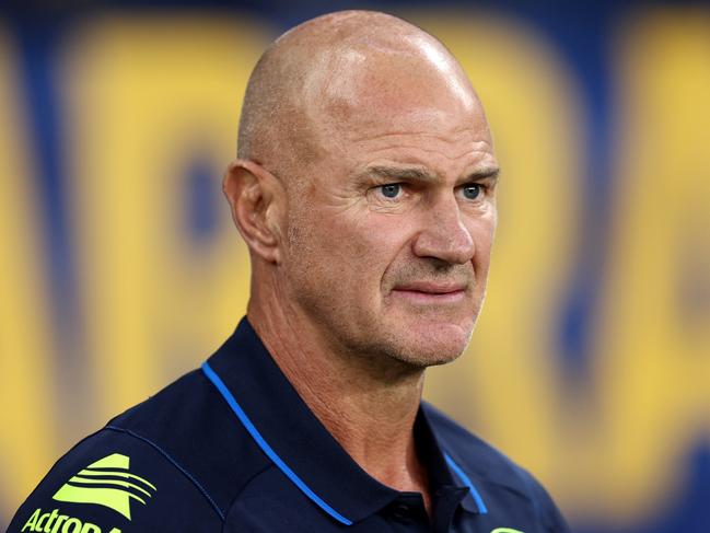 Brad Arthur’s time with Parramatta has come to an end. Picture: Brendon Thorne/Getty Images