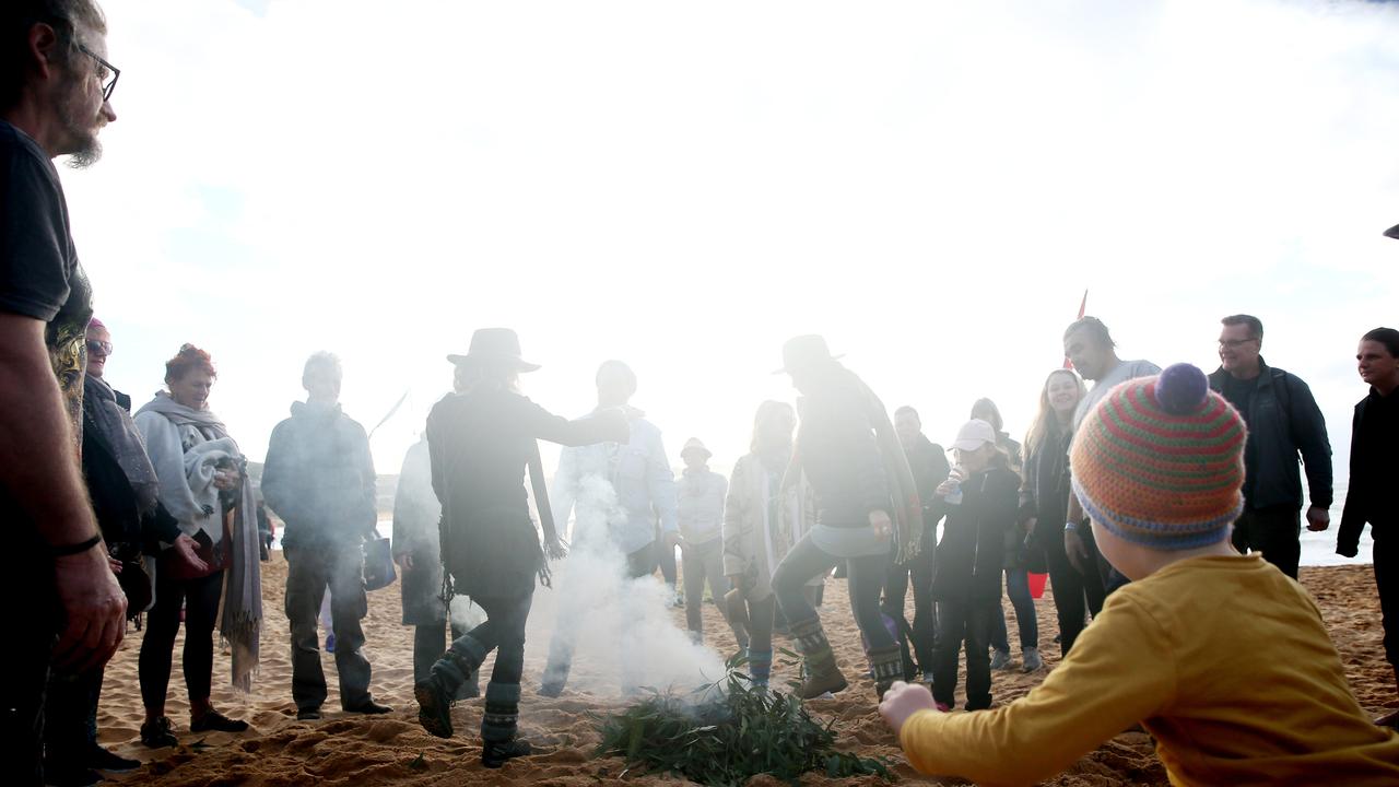 The annual 5 Lands walk from MacMasters Beach Saturday 22nd June 2019. Picture: Sue Graham