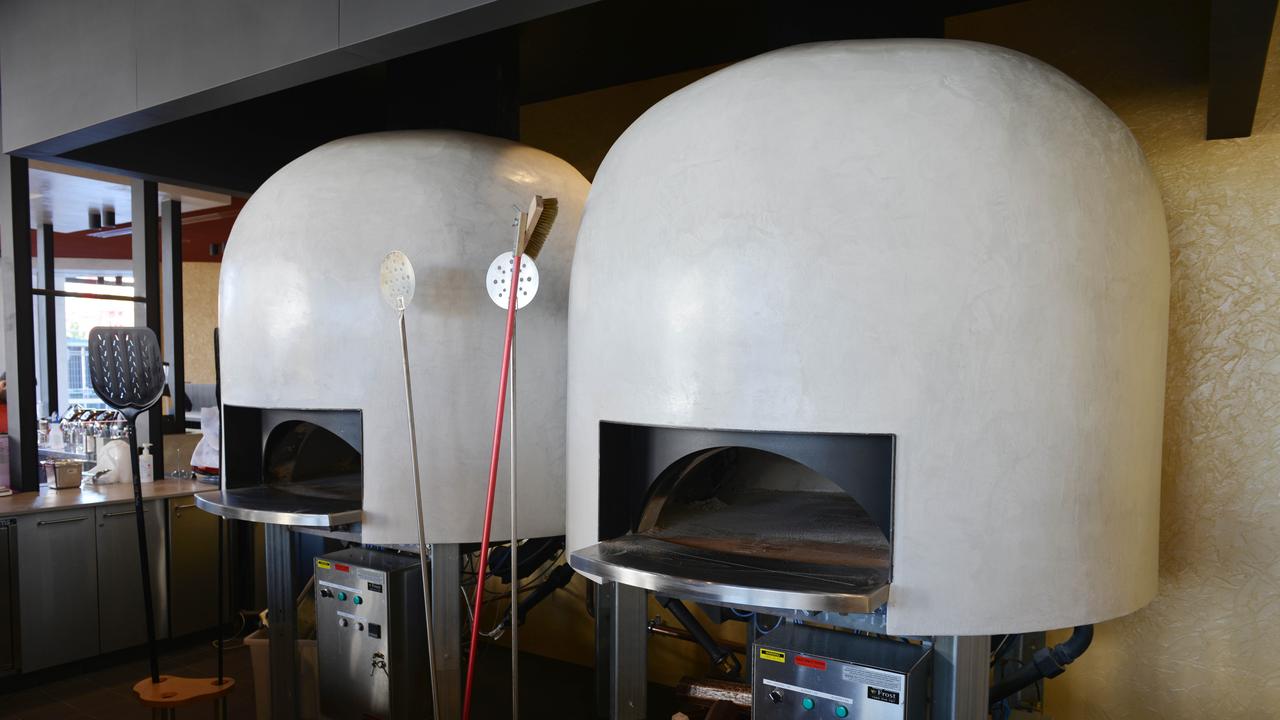 Pizza ovens at iTL Italian Kitchen. Photo: Brenton Edwards