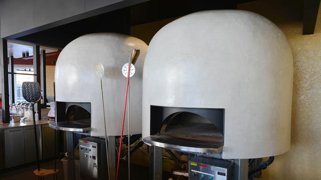 Pizza ovens at iTL Italian Kitchen. Photo: Brenton Edwards