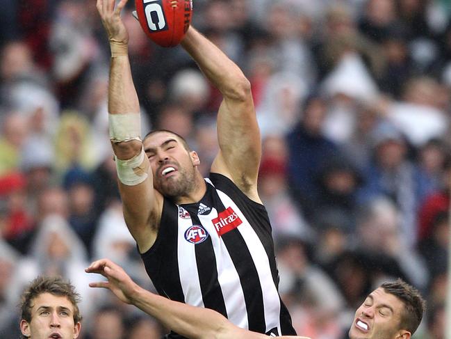 Essendon v Collingwood. MCG. 2012 Anzac Day. Chris Dawes,