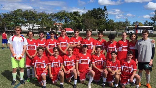 Palm Beach Currumbin senior boys football team. Picture: Andrew Dawson.