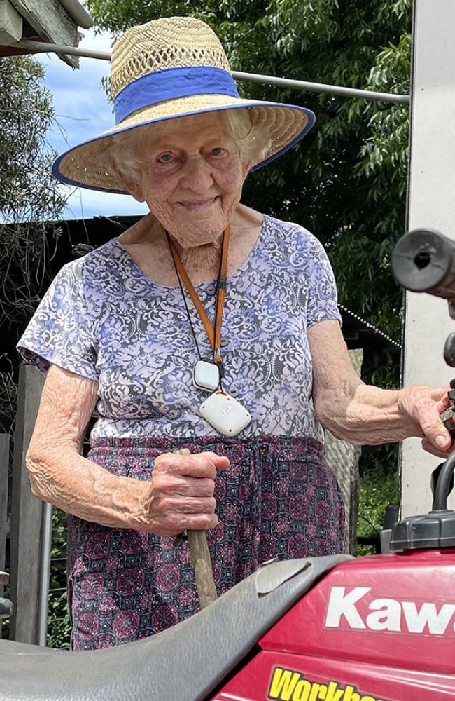 Palmers Island woman Daisy Green, 93, loves nothing more than being on the family farm.