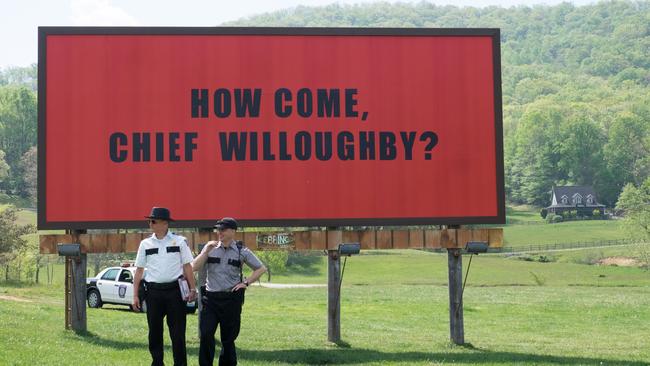 Three Billboards Outside Ebbing Missouri will have you leaning forward intently to catch what’s coming next.