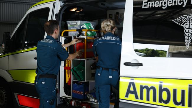 Four people have been hospitalised after emergency services responded to a series of crashes across Far North Queensland on Boxing Day. Picture: Brendan Radke