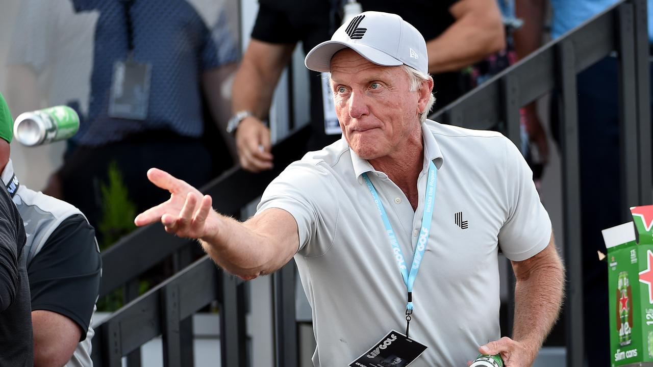 Greg Norman is the face of the LIV Tour. Picture: Getty Images