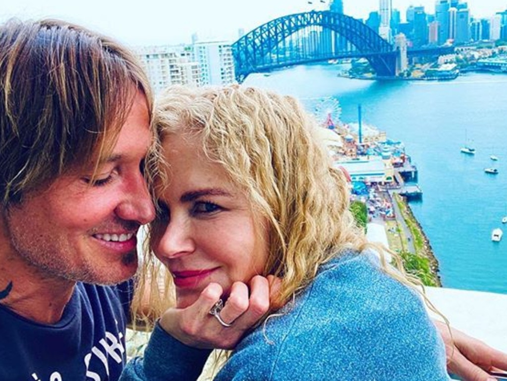 Nicole Kidman and Keith Urban at their North Shore unit.