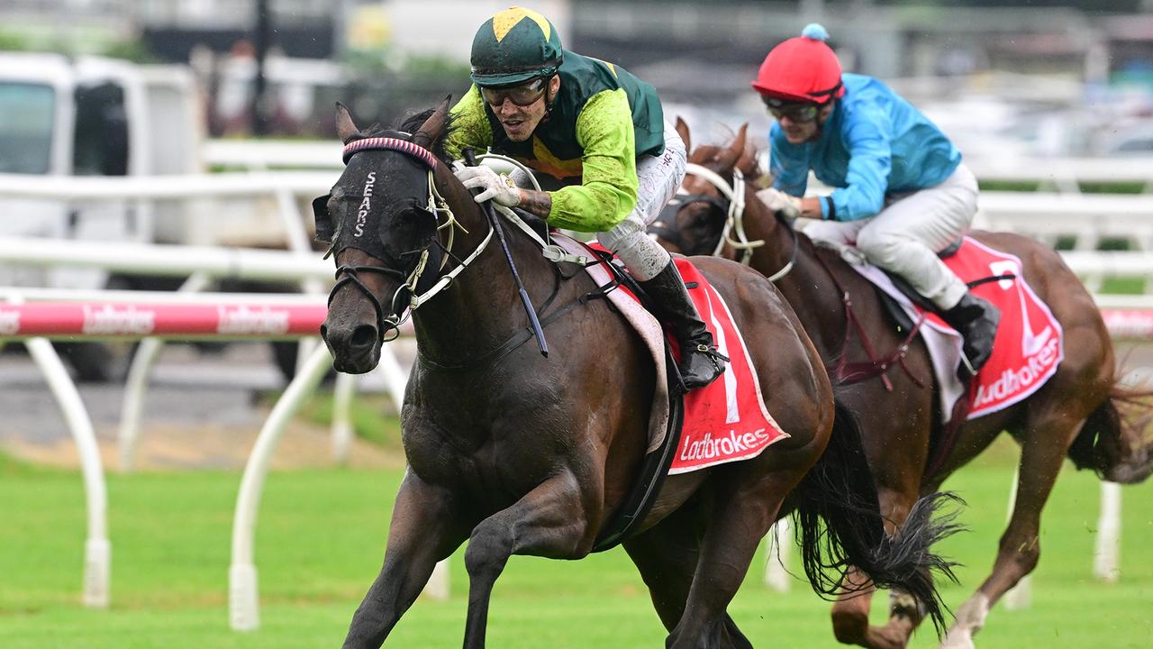 Beau Dazzler can bounce back in the Queensland Derby after a flat second-up run. Picture: Trackside Photography