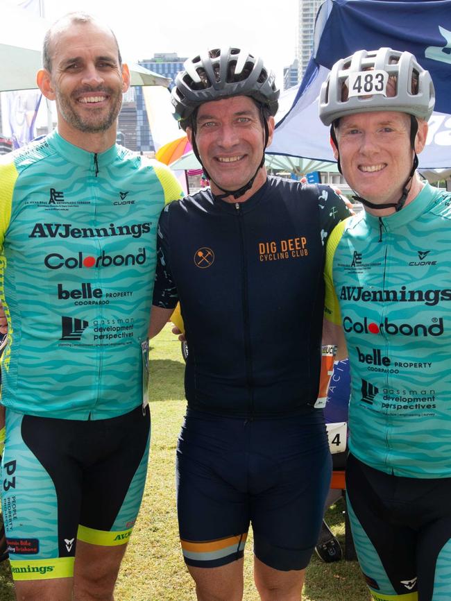 Thousands of cyclists took to the streets of the river city on Sunday for the Tour de Brisbane. \Photo: Grace Kessels.