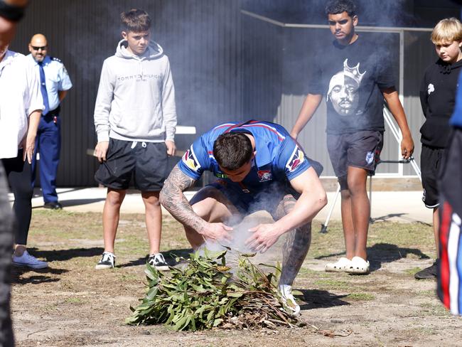 Bradman Best is hoping kids steer away from crime. Picture: Michael Gorton