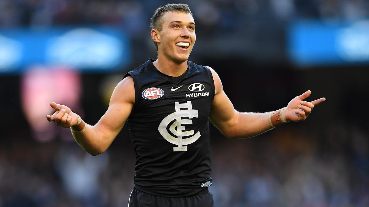 Patrick Cripps has signed on for another six years at Carlton.