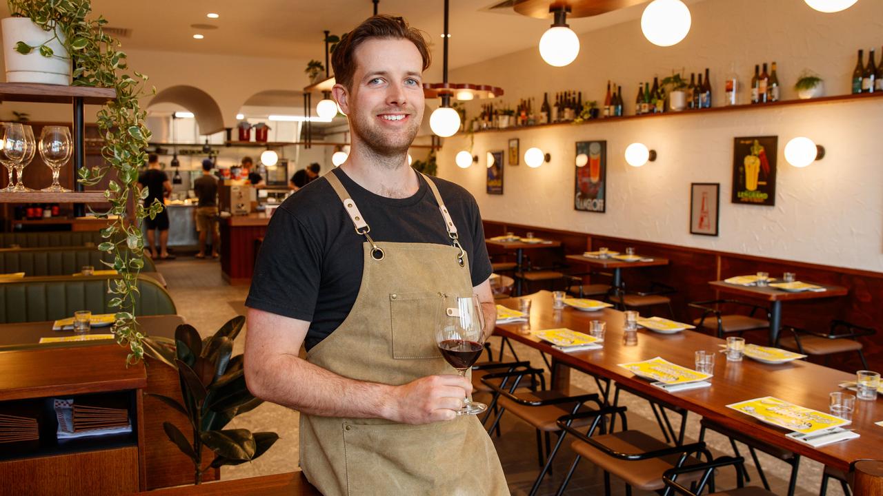 Anchovy Bandit’s Alex Bennett at his restaurant in Prospect. Picture Matt Turner.