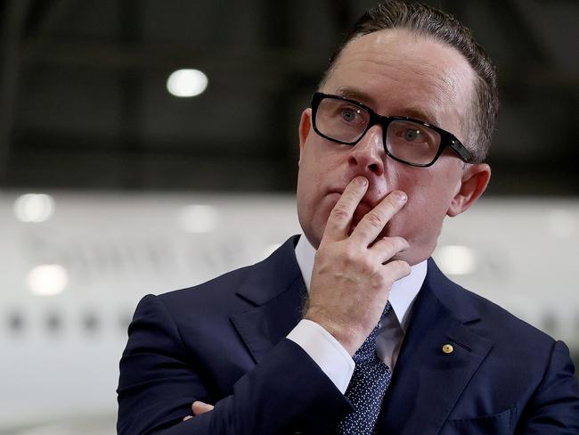 Qantas CEO Alan Joyce will no doubt lobby to try to overturn the ACCC’s draft decision. Picture: Dylan Coker